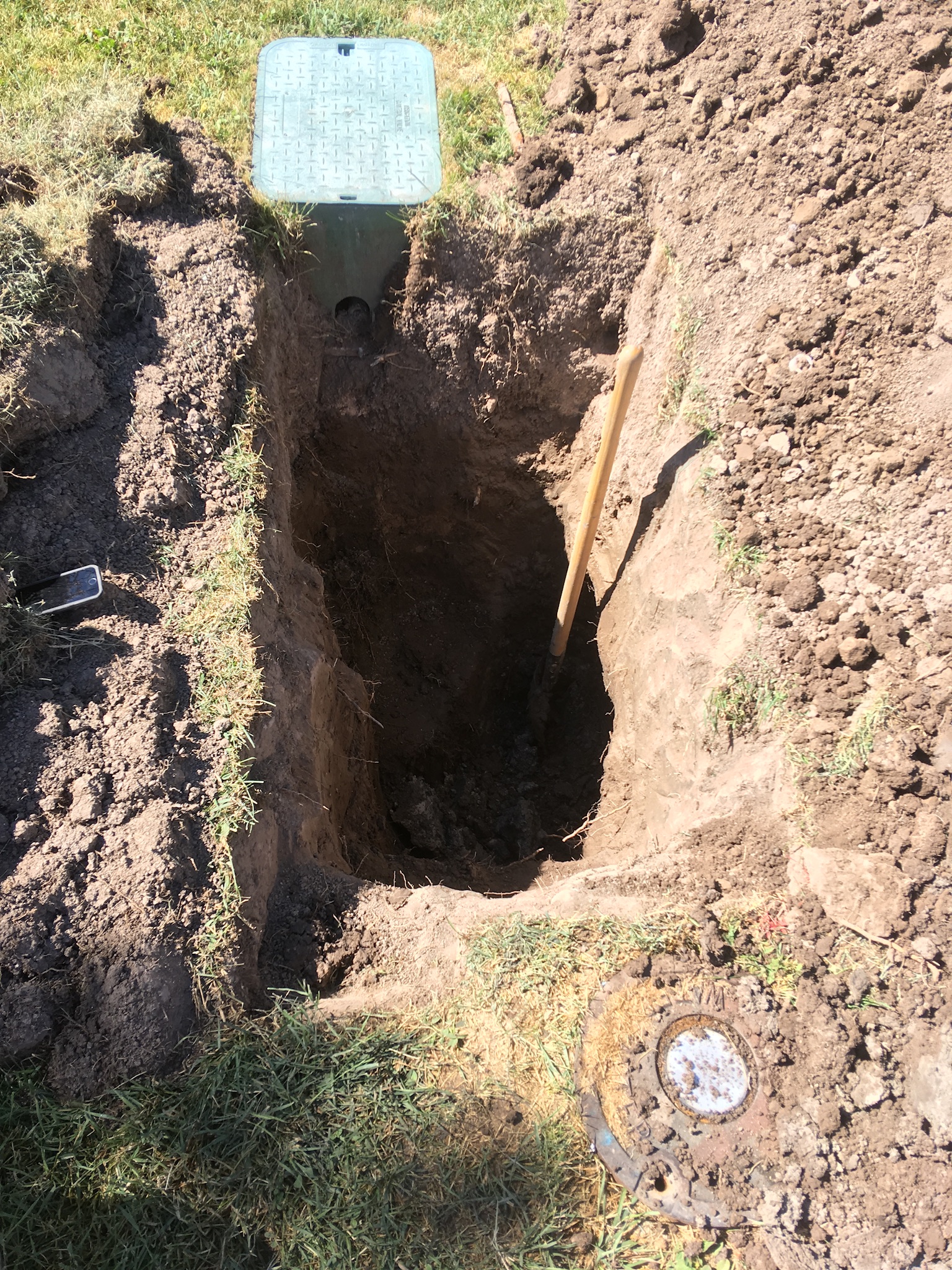 Just Another Perfectly Dug Hole.