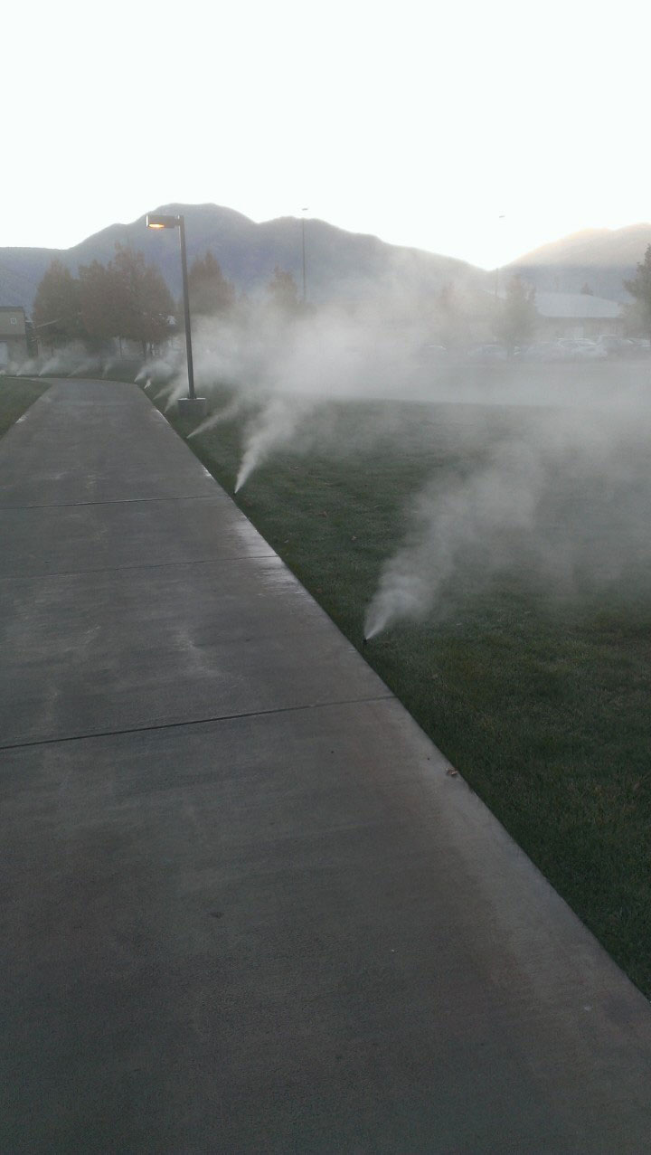 Steam In The Morning.